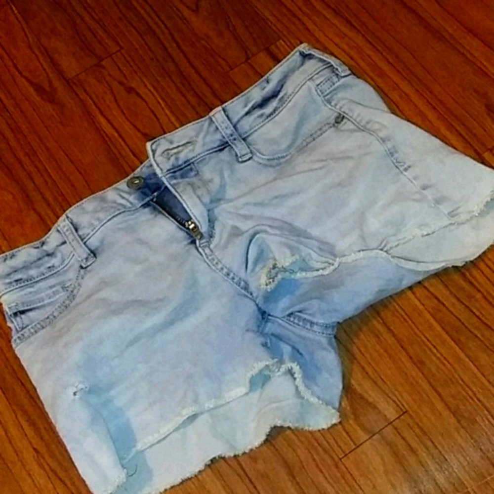 Light blue shorts